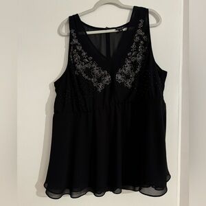 Torrid black blouse